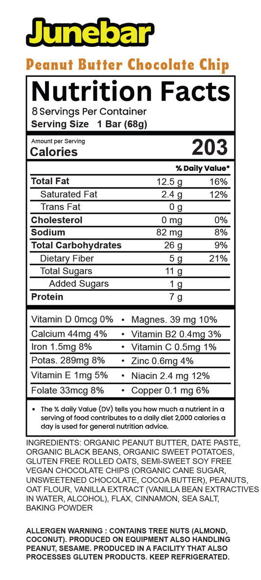 Peanut Butter Chocolate Chip (Carton of 8)