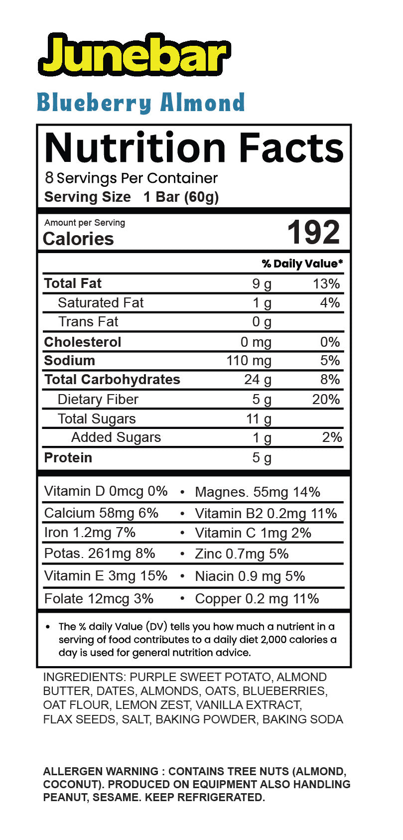 Blueberry  (Carton of 8)