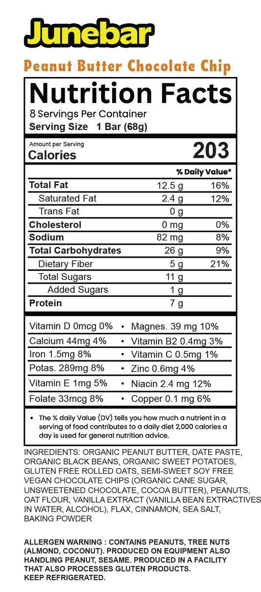 Peanut Butter Chocolate Chip  (Carton of 8)